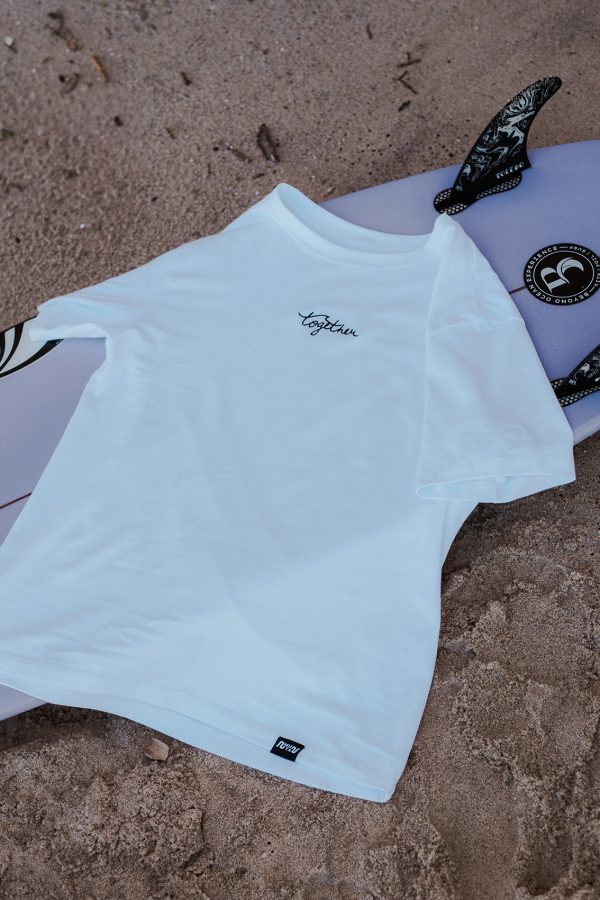 KATI x MUTA / Cotton T-shirt / WHITE - Image 6